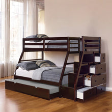 Load image into Gallery viewer, Acme Jason Twin/Full Bunk Bed W/Trundle &amp; Storage