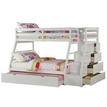 Load image into Gallery viewer, Acme Jason Twin/Full Bunk Bed W/Trundle &amp; Storage