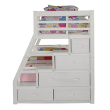Load image into Gallery viewer, Acme Jason Twin/Full Bunk Bed W/Trundle &amp; Storage