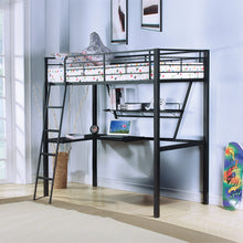 Load image into Gallery viewer, Acme Senon Twin Loft Bed W/Desk