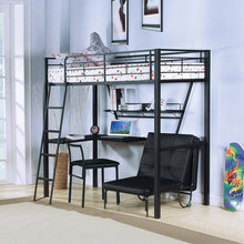Load image into Gallery viewer, Acme Senon Twin Loft Bed W/Desk