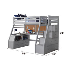 Load image into Gallery viewer, Acme Jason II Twin Loft Bed W/Storage