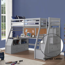 Load image into Gallery viewer, Acme Jason II Twin Loft Bed W/Storage