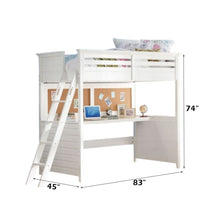 Load image into Gallery viewer, Acme Lacey Twin Loft Bed W/Desk