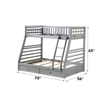 Load image into Gallery viewer, Acme Jason Twin/Full Bunk Bed W/Storage