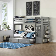 Load image into Gallery viewer, Acme Allentown Twin/Twin Bunk Bed W/Trundle &amp; Storage