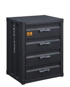 Acme Cargo Gunmetal  Chest w/4 Drawers