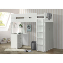 Load image into Gallery viewer, Acme Nerice Twin Loft Bed W/Desk &amp; Wardrobe