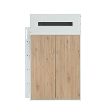 Load image into Gallery viewer, Acme Nerice Twin Loft Bed W/Desk &amp; Wardrobe