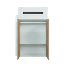 Load image into Gallery viewer, Acme Nerice Twin Loft Bed W/Desk &amp; Wardrobe