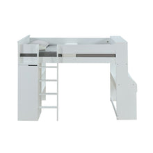 Load image into Gallery viewer, Acme Ragna Twin Loft Bed W/Desk &amp; Wardrobe