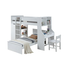 Load image into Gallery viewer, Acme Ragna Twin Loft Bed W/Desk &amp; Wardrobe