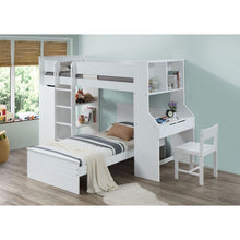Load image into Gallery viewer, Acme Ragna Twin Loft Bed W/Desk &amp; Wardrobe