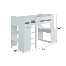 Load image into Gallery viewer, Acme Ragna Twin Loft Bed W/Desk &amp; Wardrobe