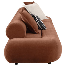 Load image into Gallery viewer, Coaster Byrne 143-inch Chenille Modular Bumper Sectional Sofa Rust