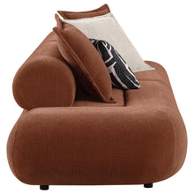 Load image into Gallery viewer, Coaster Byrne 105-inch Chenille Modular Bumper Sectional Sofa Rust