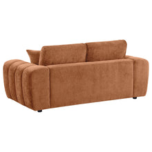 Load image into Gallery viewer, Coaster Burnett 4-piece Chenille Upholstered Sofa Set Burnt Orange
