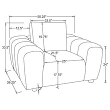 Load image into Gallery viewer, Coaster Burnett 4-piece Chenille Upholstered Sofa Set Burnt Orange