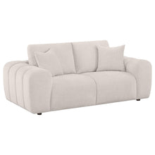 Load image into Gallery viewer, Coaster Burnett 2-piece Chenille Upholstered Sofa Set Ivory