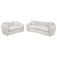 Load image into Gallery viewer, Coaster Isabella 2-piece Fabric Upholstered Sofa Set Sand