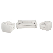 Load image into Gallery viewer, Coaster Isabella 3-piece Fabric Upholstered Sofa Set Sand