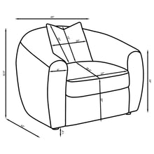 Load image into Gallery viewer, Coaster Isabella 3-piece Fabric Upholstered Sofa Set Sand