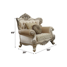 Load image into Gallery viewer, Acme Bently Chair W/2 Pillows(Same Lv01581)