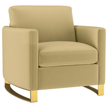 Load image into Gallery viewer, Coaster Corliss 3-piece Velvet Upholstered Sofa Set Camel
