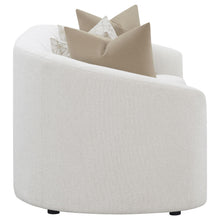 Load image into Gallery viewer, Coaster Rainn 2-piece Boucle Upholstered Sloped Arm Sofa Set Latte