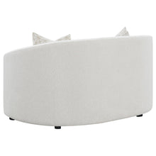 Load image into Gallery viewer, Coaster Rainn 2-piece Boucle Upholstered Sloped Arm Sofa Set Latte