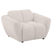 Load image into Gallery viewer, Coaster Destino 3-piece Chenille Splayed Arm Sofa Set Greige