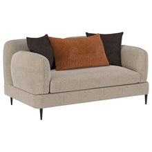 Load image into Gallery viewer, Coaster Jade 2-piece Chenille Upholstered Sofa Set Latte