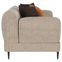 Load image into Gallery viewer, Coaster Jade 2-piece Chenille Upholstered Sofa Set Latte