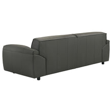 Load image into Gallery viewer, Coaster Buxton 2-piece Leather Upholstered Sofa Set Graphite