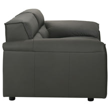 Load image into Gallery viewer, Coaster Buxton 2-piece Leather Upholstered Sofa Set Graphite
