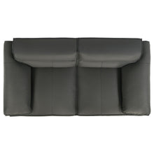 Load image into Gallery viewer, Coaster Buxton 2-piece Leather Upholstered Sofa Set Graphite