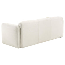 Load image into Gallery viewer, Coaster Dorset 2-piece Upholstered Round Track Arm Sofa Set White