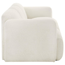 Load image into Gallery viewer, Coaster Dorset 2-piece Upholstered Round Track Arm Sofa Set White
