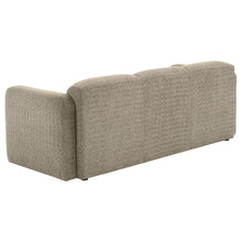 Load image into Gallery viewer, Coaster Dorset 2-piece Upholstered Round Track Arm Sofa Set Brown