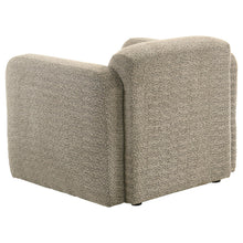 Load image into Gallery viewer, Coaster Dorset 3-piece Upholstered Round Track Arm Sofa Set Brown