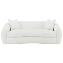 Load image into Gallery viewer, Coaster Isabella 3-piece Sherpa Upholstered Sofa Set Natural