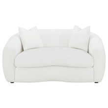 Load image into Gallery viewer, Coaster Isabella 3-piece Sherpa Upholstered Sofa Set Natural
