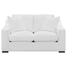 Load image into Gallery viewer, Coaster Ashlyn 2-piece Upholstered Track Arm Sofa Set White