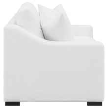 Load image into Gallery viewer, Coaster Ashlyn 2-piece Upholstered Track Arm Sofa Set White