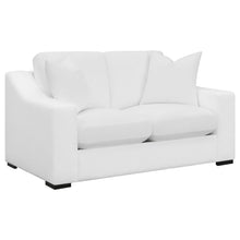 Load image into Gallery viewer, Coaster Ashlyn 3-piece Upholstered Track Arm Sofa Set White