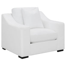 Load image into Gallery viewer, Coaster Ashlyn 3-piece Upholstered Track Arm Sofa Set White