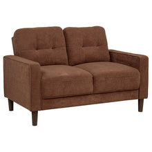 Load image into Gallery viewer, Coaster Bowen II 3-piece Fabric Upholstered Track Arm Sofa Set Rust