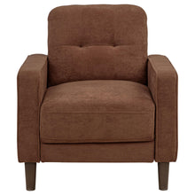 Load image into Gallery viewer, Coaster Bowen II 3-piece Fabric Upholstered Track Arm Sofa Set Rust