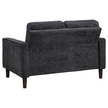 Load image into Gallery viewer, Coaster Bowen II 2-piece Upholstered Track Arm Sofa Set Steel Grey