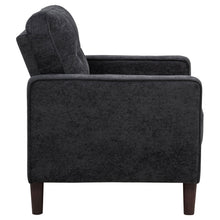 Load image into Gallery viewer, Coaster Bowen II 3-piece Upholstered Track Arm Sofa Set Steel Grey